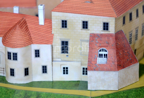 Hrad Grabstein - papierový model 1:250