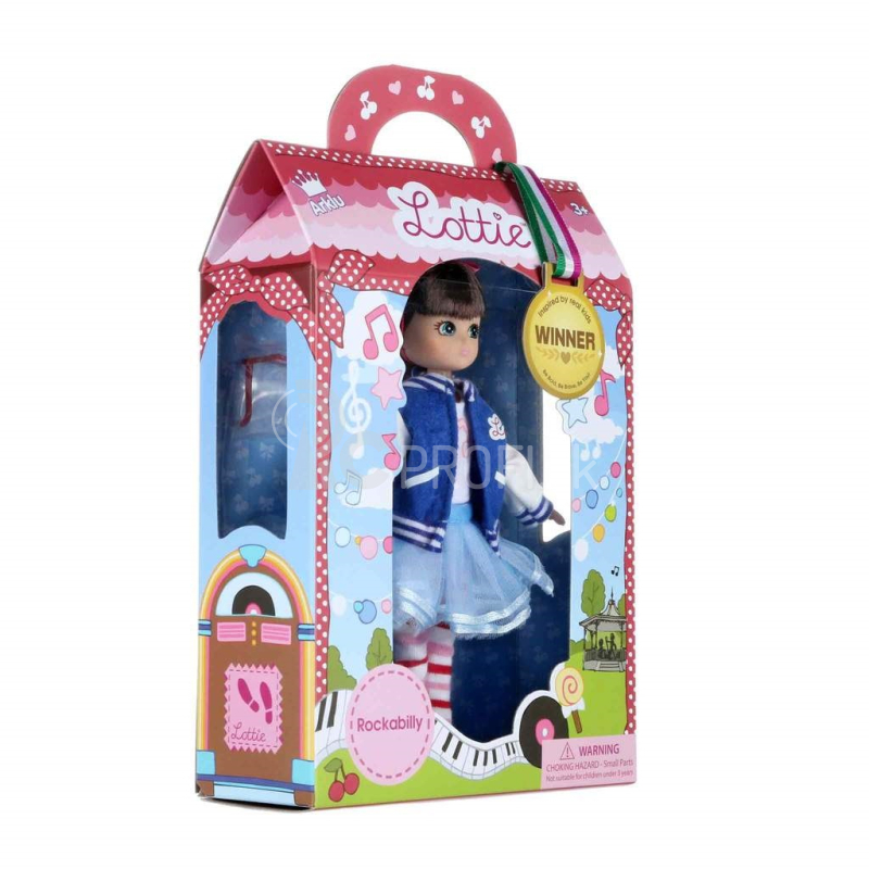 Hudobný fanúšik Lottie Doll