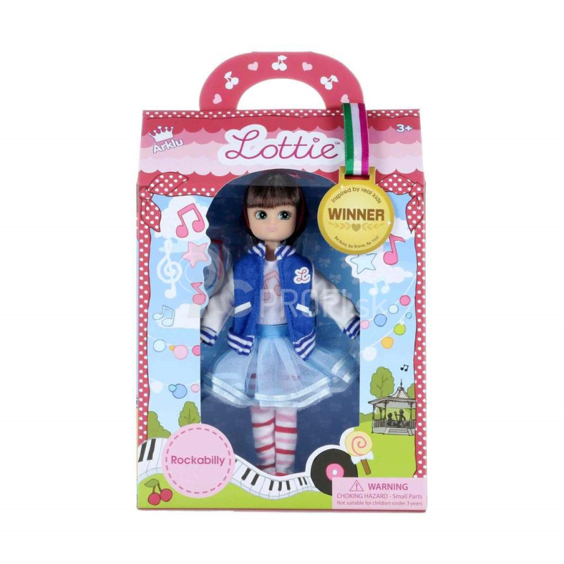 Hudobný fanúšik Lottie Doll