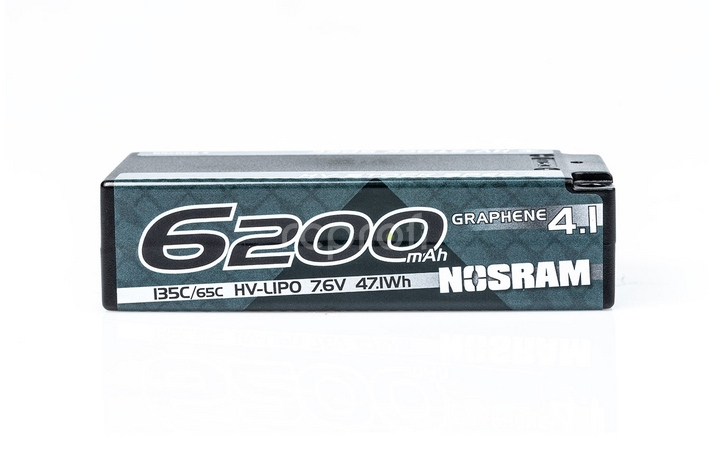 HV Stock Spec Shorty GRAPHENE-4.1 6200mAh Hardcase Akku - 7.6V LiPo - 135C/65C