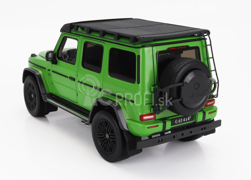 I-scale Mercedes benz triedy G G63 4x4 4.0 V8 Biturbo 585cv Amg 2020 1:18 Dobrý deň, Magno Green