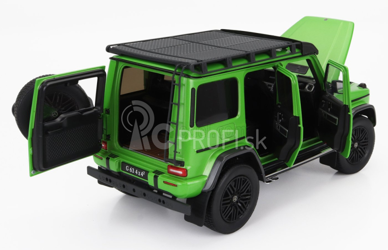 I-scale Mercedes benz triedy G G63 4x4 4.0 V8 Biturbo 585cv Amg 2020 1:18 Dobrý deň, Magno Green