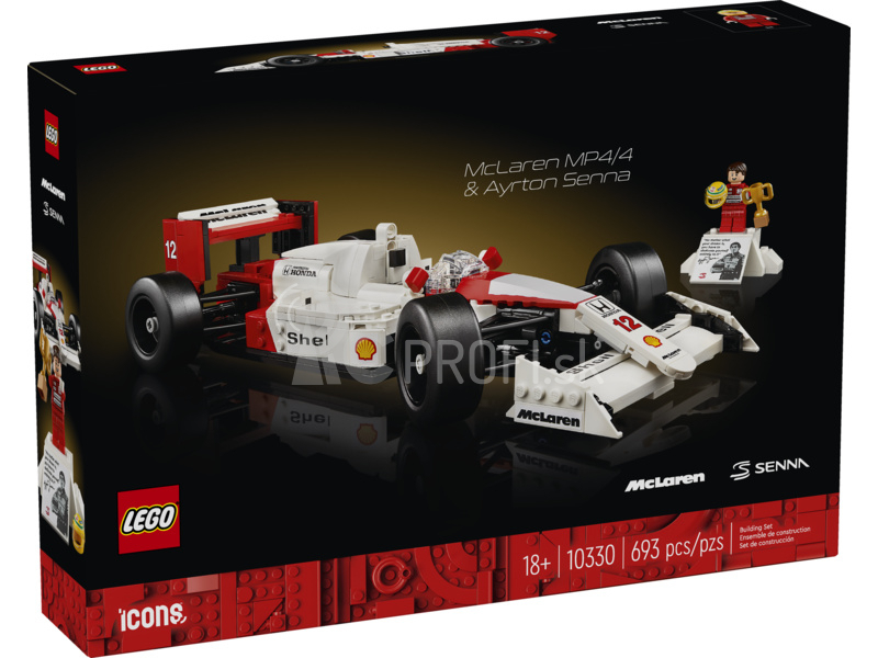 Ikony LEGO - McLaren MP4/4 a Ayrton Senna