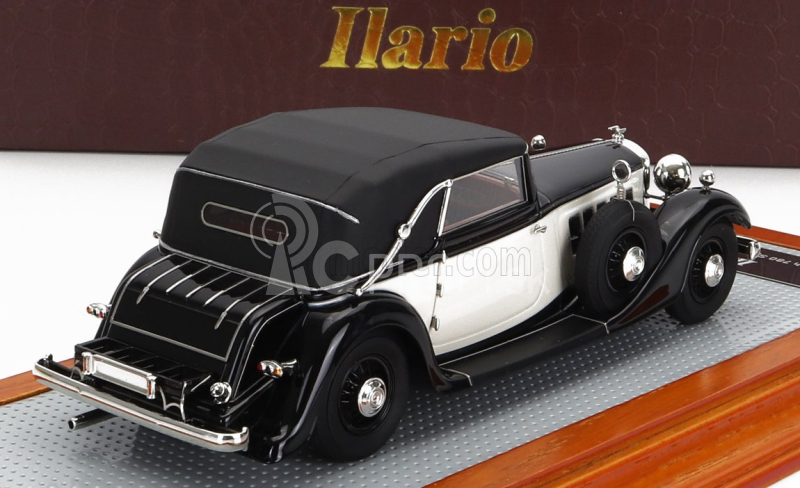 Ilario-model Horch 780 Sport Cabriolet Closed 1933 1:43 Biela čierna