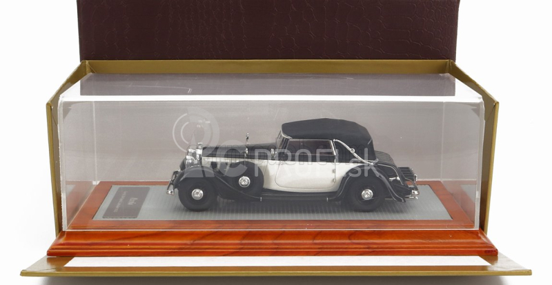 Ilario-model Horch 780 Sport Cabriolet Closed 1933 1:43 Biela čierna