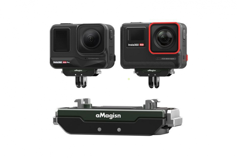 Insta360 Ace Pro / Ace / X3 / GoPro Hero 12 - Magnetický rýchloupínací držiak