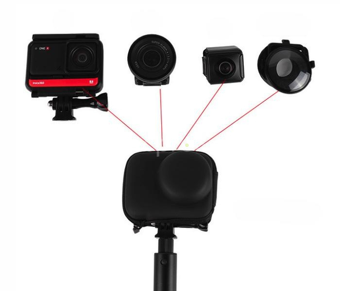 Insta360 ONE R / ONE RS všetky série - PU MINI transportné puzdro