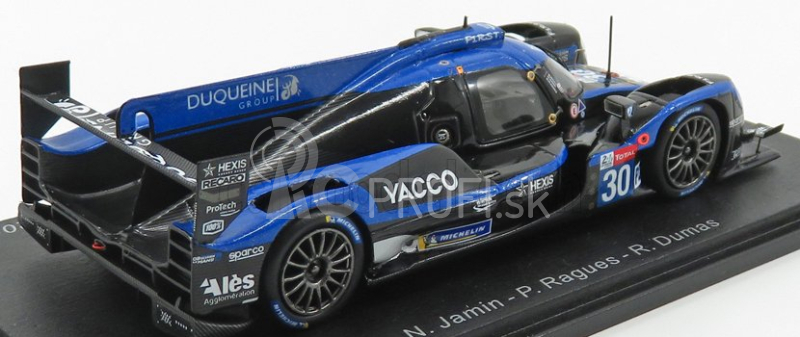 Iskra-model Oreca 07 Gibson Gk428 4.2l V8 Team Duqueine Engineering N 30 24h Le Mans 2019 R.dumas - P.ragues - N.jamin 1:43 Modrá Čierna