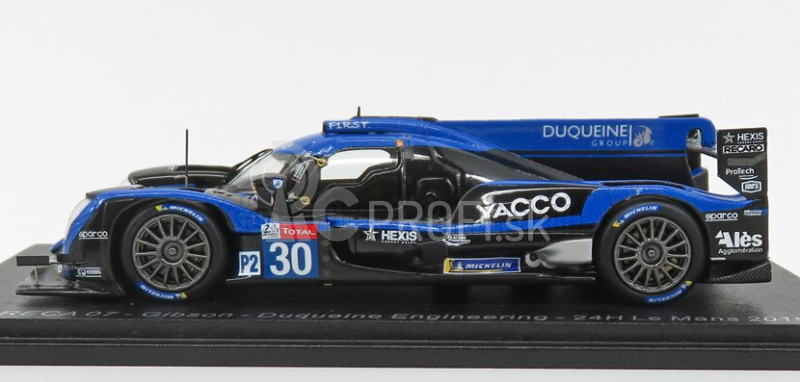 Iskra-model Oreca 07 Gibson Gk428 4.2l V8 Team Duqueine Engineering N 30 24h Le Mans 2019 R.dumas - P.ragues - N.jamin 1:43 Modrá Čierna