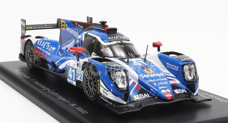 Iskra-model Oreca Gibson 07 Gk428 4.2l V8 Team Realteam By Wrt N 41 24h Le Mans 2022 R.andrade - F.habsburg Lothringer - N.nato 1:43 Svetlomodrá Biela Čierna