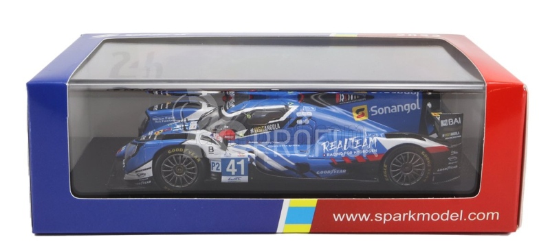 Iskra-model Oreca Gibson 07 Gk428 4.2l V8 Team Realteam By Wrt N 41 24h Le Mans 2022 R.andrade - F.habsburg Lothringer - N.nato 1:43 Svetlomodrá Biela Čierna