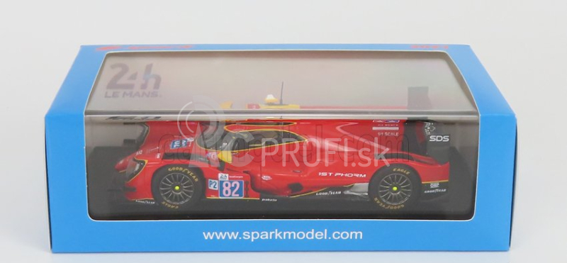 Iskra-model Oreca Gibson 07 Gk428 4.2l V8 Team Risi Competizione N 82 24h Le Mans 2021 R.cullen - O.jarvis - F.nasr 1:43 Red