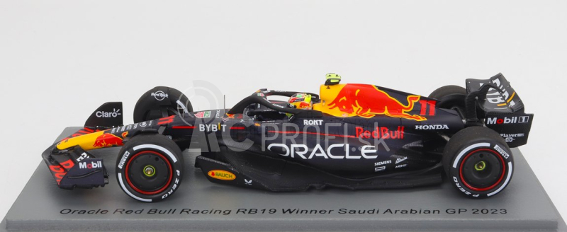 Iskra-model Red bull F1 Rb19 Team Oracle Red Bull Racing N 11 2nd Bahrain Gp 2023 Sergio Perez 1:43 Matt Blue