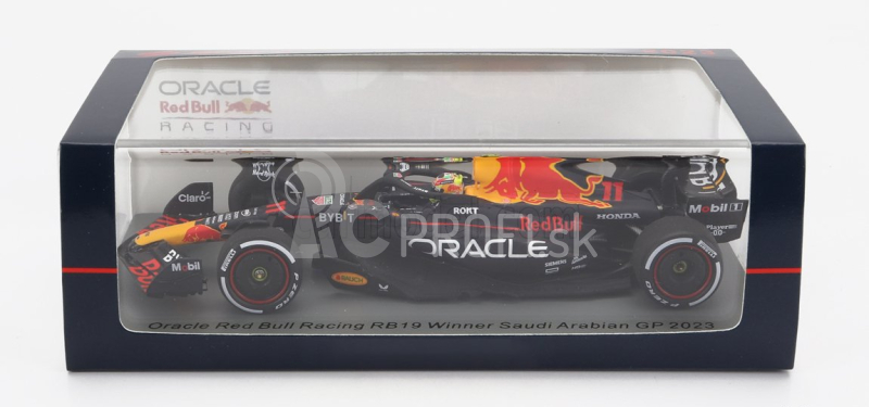 Iskra-model Red bull F1 Rb19 Team Oracle Red Bull Racing N 11 2nd Bahrain Gp 2023 Sergio Perez 1:43 Matt Blue