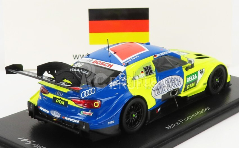 Iskrový model Audi A5 Rs5 Team Audi Sport Phoenix N 99 Season Dtm 2020 M.rockenfeller 1:43 Modrozelená