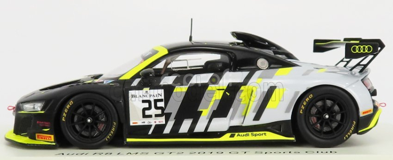 Iskrový model Audi R8 Lms Gt2 Team Audi Sport N 25 2019 1:43 Black Silver