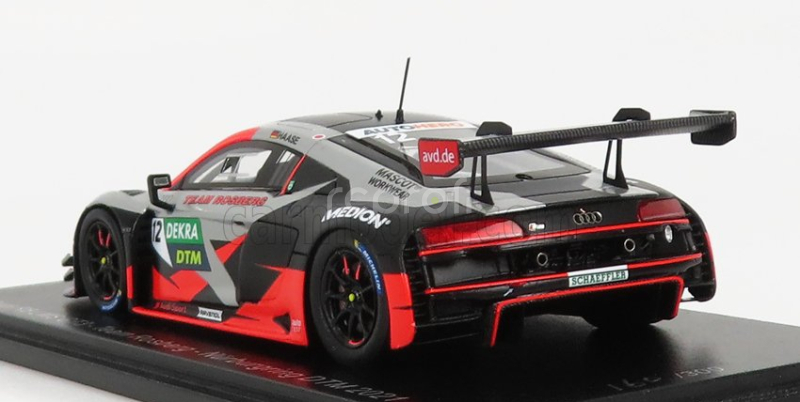 Iskrový model Audi R8 Lms Gt3 Team Rosberg N 12 Dtm Nurburgring 2021 C.haase 1:43 Red Silver Black