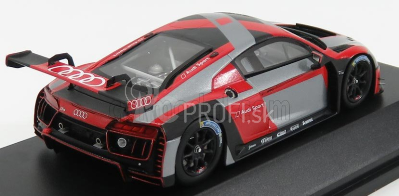 Iskrový model Audi R8 Lms Team Audi Sport N 0 Press Season 2017 1:43 Red Silver Black