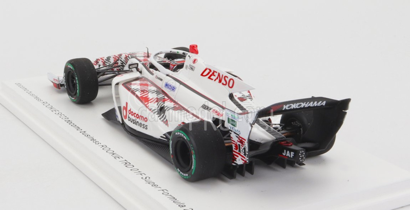 Iskrový model Dallara Sf23 Toyota Trd01f Team Denso Rookie Racing N 14 Super Formula Season 2023 Kazuya Oshima 1:43 White Red Black