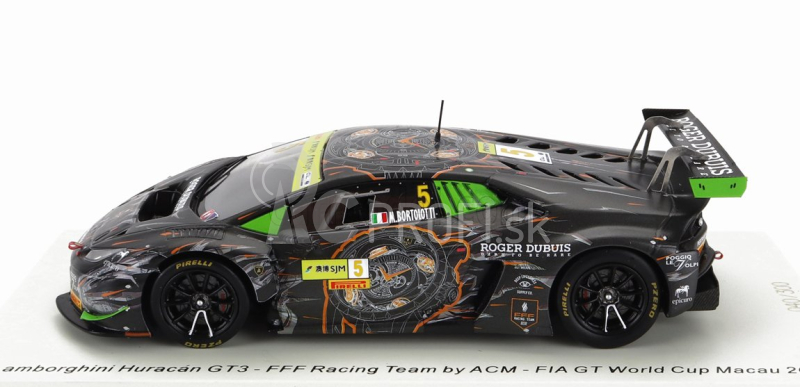 Iskrový model Lamborghini Huracan Gt3 Team Fff Racing N 5 Fia Gt World Cup Macau 2017 M.bortolotti 1:43 Black