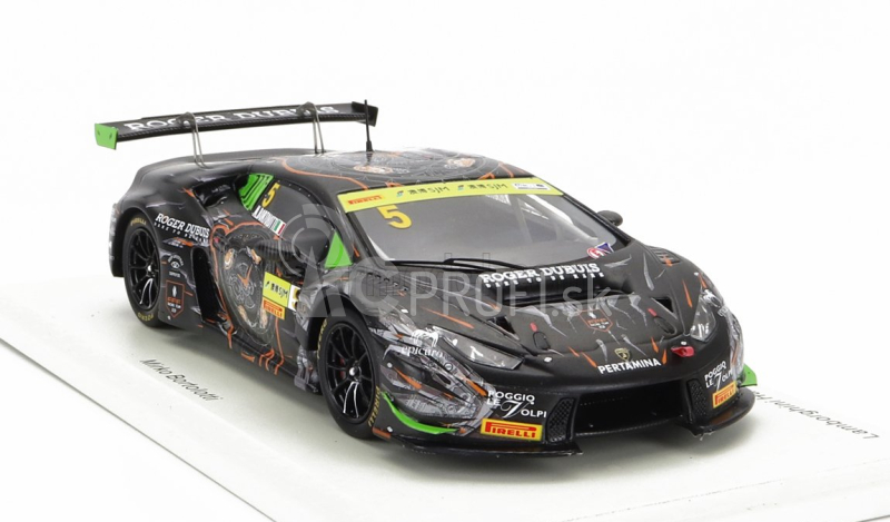 Iskrový model Lamborghini Huracan Gt3 Team Fff Racing N 5 Fia Gt World Cup Macau 2017 M.bortolotti 1:43 Black