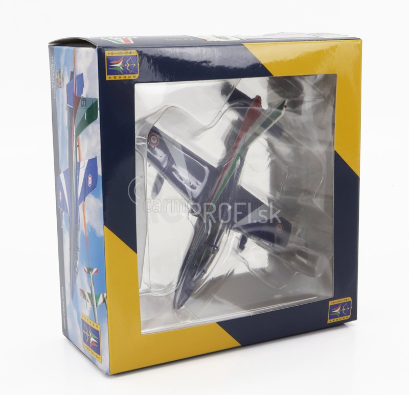 Italeri Aermacchi Mb339a Livrea 2023 N 0 Frecce Tricolori - 313. Gruppo Addestramento Acrobatico Taliansko 1:100 Modrá biela