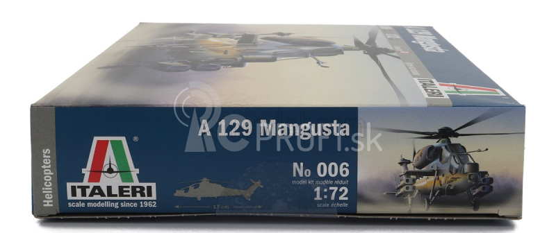 Italeri Agusta westland A129 Mangusta Helicopter Military 1983 1:72 /