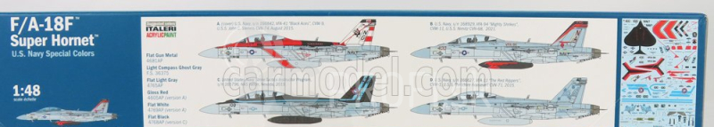 Italeri Boeing F/a-18f Super Hornet Vojenské lietadlo 1995 1:48 /