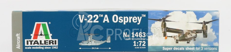 Italeri Boeing V-22a Osprey Vojenské lietadlo 2005 1:72 /