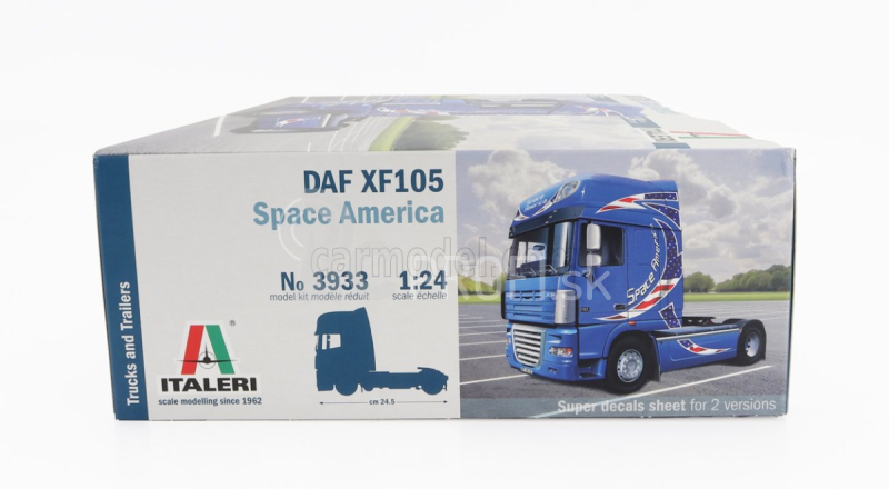 Italeri DAF Xf105 510 Space America ťahač 2-assi 2011 1:24 /