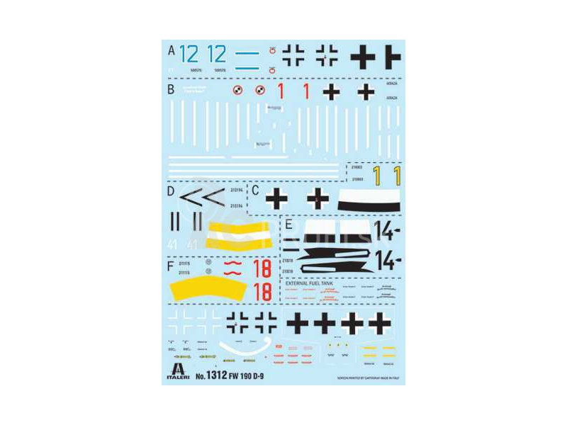 Italeri Focke-Wulf Fw-190 D-9 (1:72)