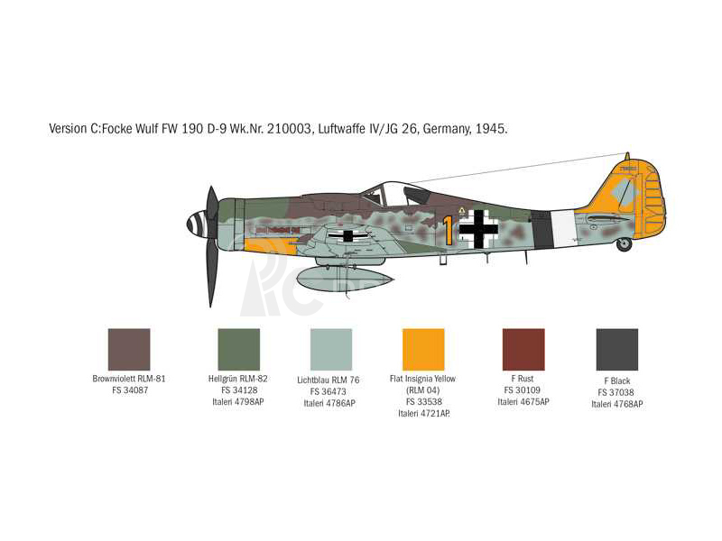 Italeri Focke-Wulf Fw-190 D-9 (1:72)