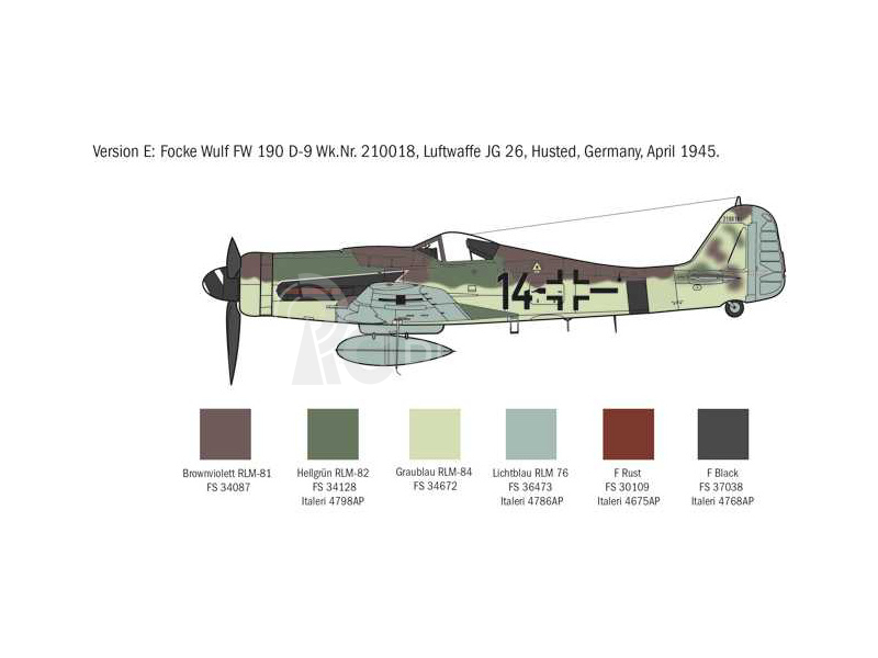 Italeri Focke-Wulf Fw-190 D-9 (1:72)