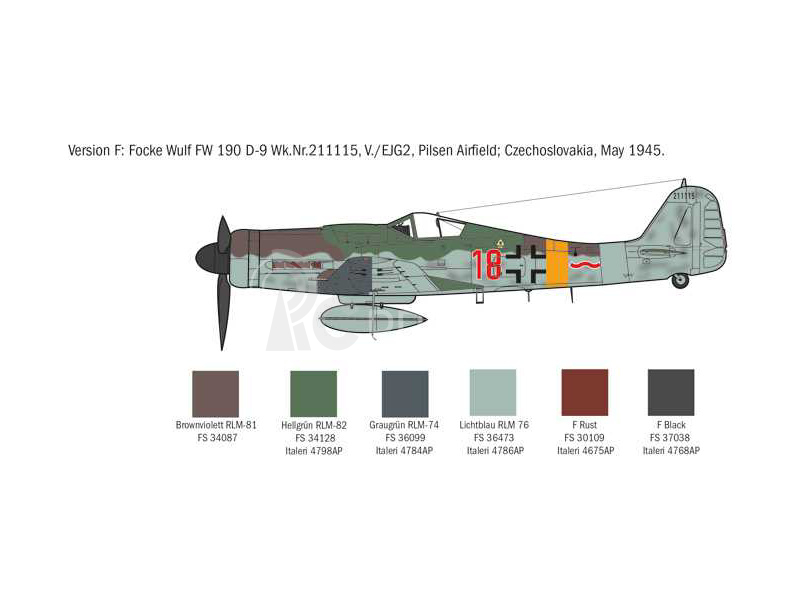 Italeri Focke-Wulf Fw-190 D-9 (1:72)