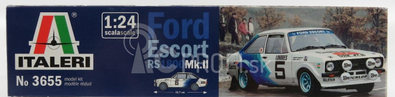 Italeri Ford england Escort Mkii N 5 Rally Montecarlo 1979 H.mikkola - A.hertz 1:24 /