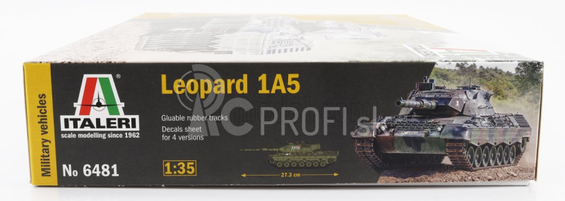 Italeri Krauss-maffei wegmann Tank Leopard 1 A5 1998 1:35 /