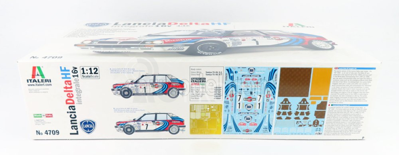 Italeri Lancia Delta Hf Integrale Martini 16v N 1 Rally Montecarlo 1990 M.biasion - T.siviero + Delta Hf Integrale Martini 16v N 7 Winner Rally Montecarlo 1990 D.auriol - B.occelli 1:12 /