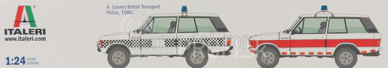 Italeri Land rover Range Rover Police 1980 1:24