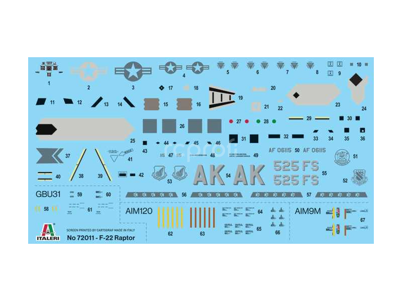 Italeri Lockheed F-22 Raptor (1:72)