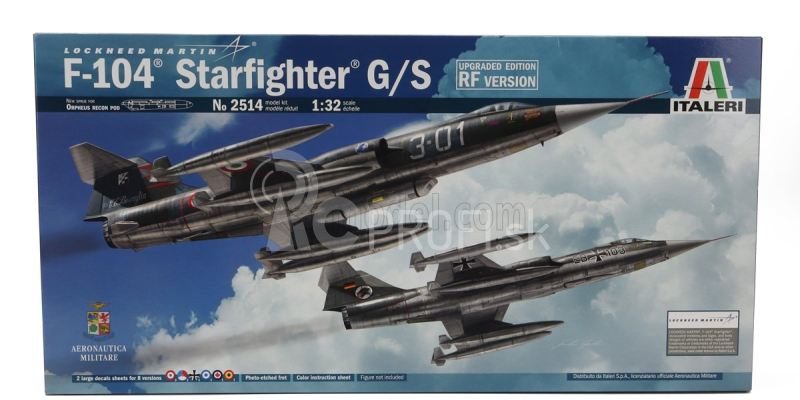 Italeri Lockheed martin Tf-104 G/s Starfighter Vojenské lietadlo 1958 1:32 /