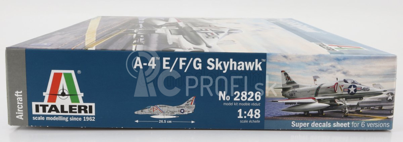 Italeri Mcdonnel Douglas A-4 E/f/g/ Skyhawk Vojenské lietadlo 1955 1:48 /