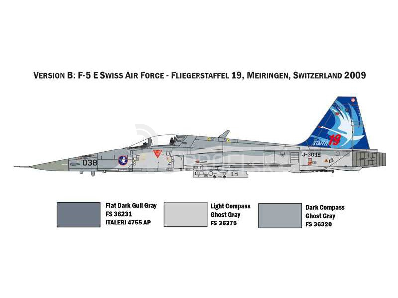 Italeri Northrop F-5E Swiss Air Force (1:72)