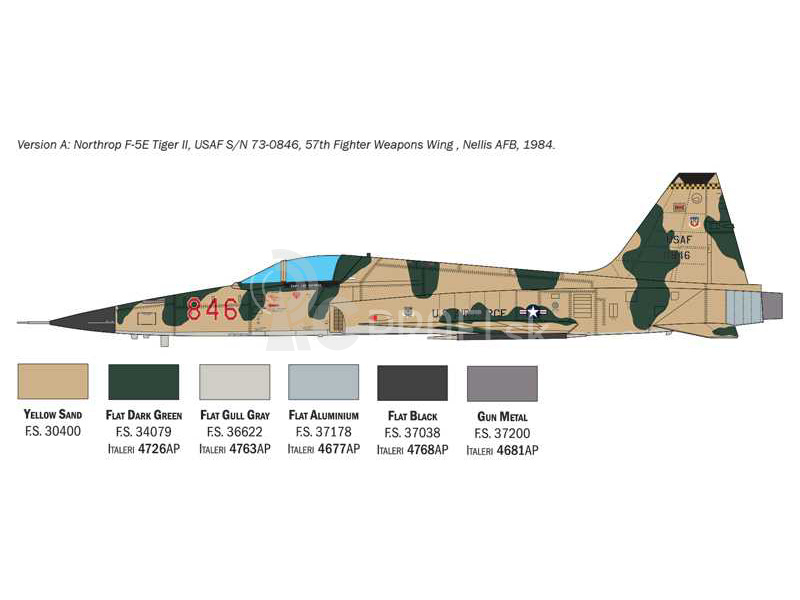 Italeri Northrop F-5E Tiger II (1:48)