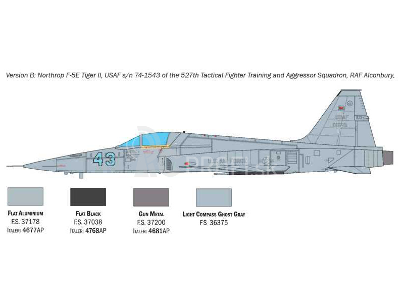 Italeri Northrop F-5E Tiger II (1:48)