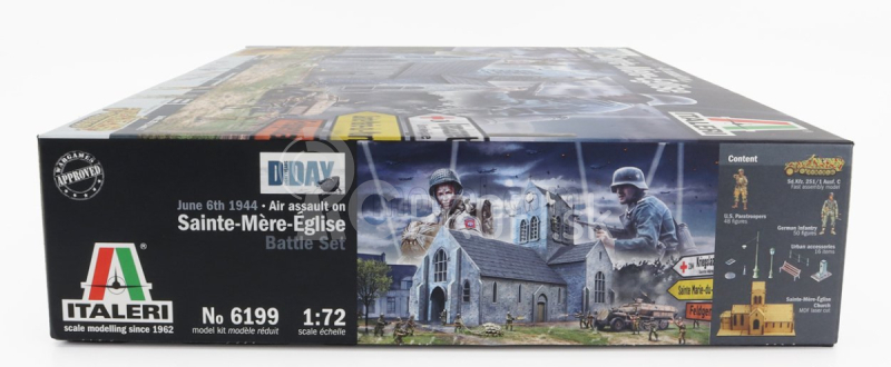 Italeri Príslušenstvo Vojnová bojová súprava Sainte - Mere - Eglise 1944 1:72 /