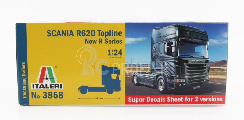 Italeri Scania R620 ťahač Topline 2-osý 2009 1:24 /