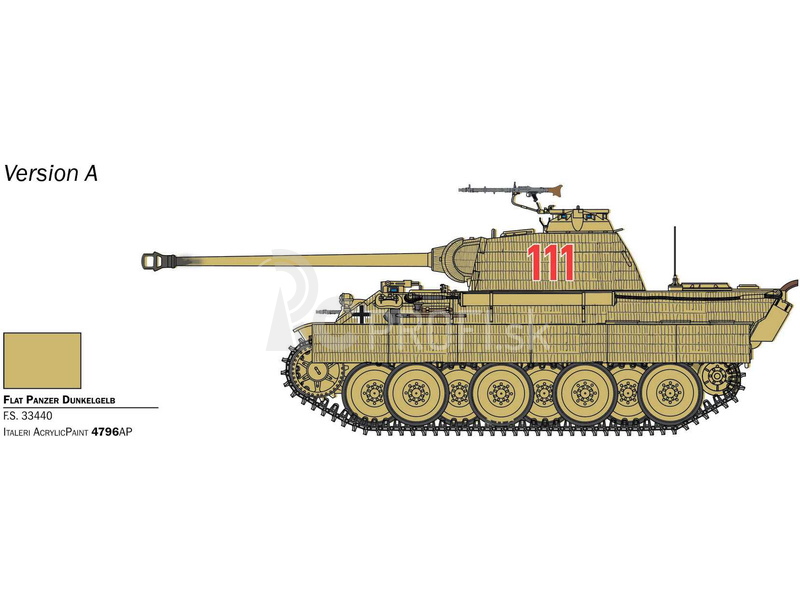 Italeri Sd. Kfz. 171 Panther Ausf. A (1:56)