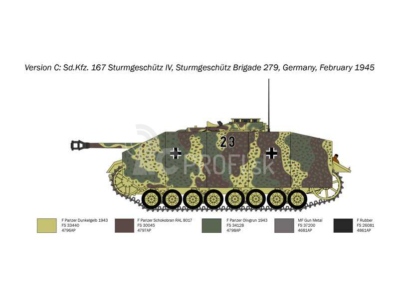 Italeri Sd. Kfz. 167 Sturmgeschütz IV (1:35)