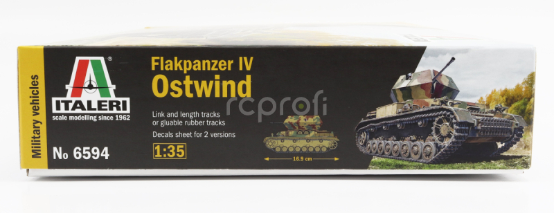 Italeri Tank Flakpanzer Iv Military Ostwind 1945 1:35 /