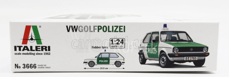 Italeri Volkswagen Golf I Polizei 1976 1:24 /